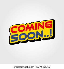 Coming soon business promotion sign