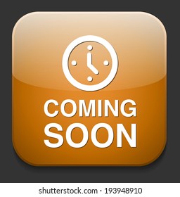 Coming soon button