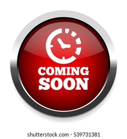 coming soon button