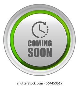 coming soon button