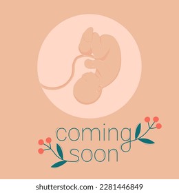 Coming Soon Childbirth Prenatal Period Small Child Embryo Obstetric Care
