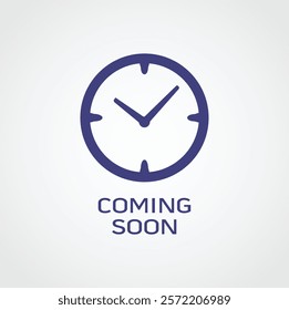 Coming soon with a clock