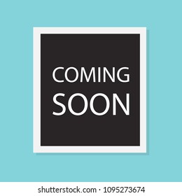 coming soon concept- vector illustration
