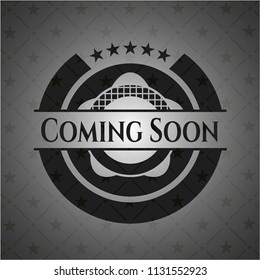 Coming Soon dark badge