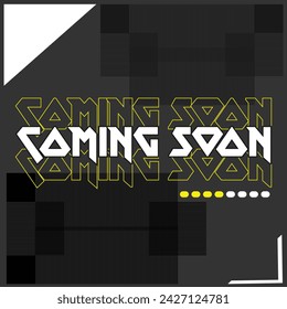 coming soon feed design is suitable for store openings or social media