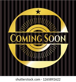 Coming Soon golden badge