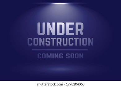 coming soon gradient background template