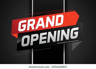 coming soon grand opening word concept vector illustration with megaphone and 3d, web, mobile app, poster, banner, flyer, background, gift card, coupon, label, wallpaper

