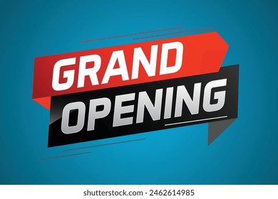coming soon grand opening word concept vector illustration with megaphone and 3d, web, mobile app, poster, banner, flyer, background, gift card, coupon, label, wallpaper

