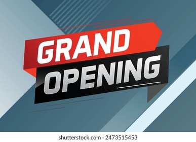 coming soon grand opening word concept vector illustration with megaphone and 3d, web, mobile app, poster, banner, flyer, background, gift card, coupon, label, wallpaper

