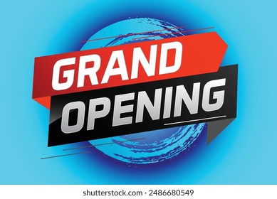 coming soon grand opening word concept vector illustration with megaphone and 3d, web, mobile app, poster, banner, flyer, background, gift card, coupon, label, wallpaper


