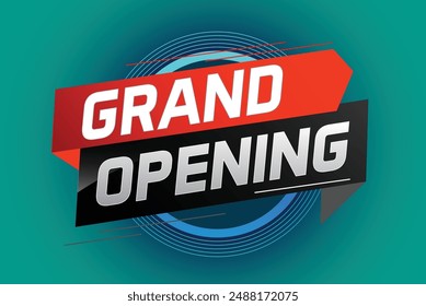 coming soon grand opening word concept vector illustration with megaphone and 3d, web, mobile app, poster, banner, flyer, background, gift card, coupon, label, wallpaper

