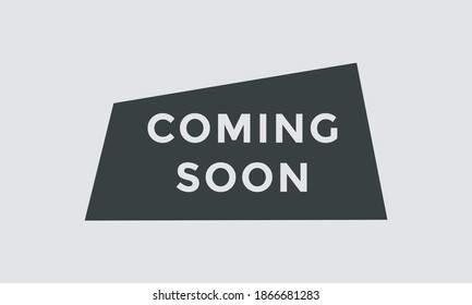 coming soon label web banner. coming soon sign icon. text web icon