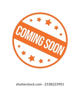 Coming Soon Letter Rubber Stamp Template