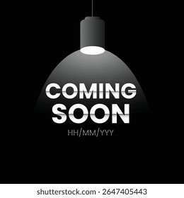 coming soon light color design
