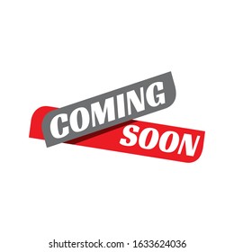coming soon logo sign. new product release banner icon. coming soon stamp vector illustration.