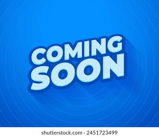 coming soon marketing template for new store opening vector