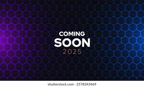 Coming Soon Opening of the Shop or Big Sale. Announce Promo Banner. Grand Opening Web Page Announcement. Minimalistic Premium Design Vector Illustration.