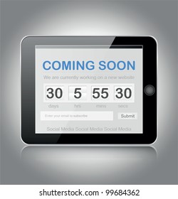 coming soon page