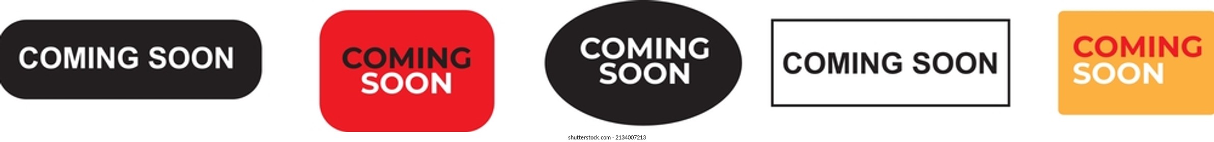 Coming Soon Rubber Grunge Stamp Seal Vector Illustration