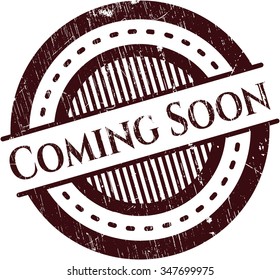 Coming Soon rubber seal