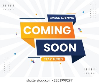 Coming Soon, Shop Now, Grand Offer