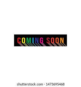 Coming Soon Template Vector, Design for Print, Banner or greeting Card