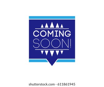 coming soon. text label
