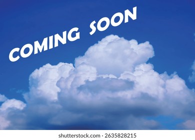 Coming Soon - text message for coming Soon, Image of Summer