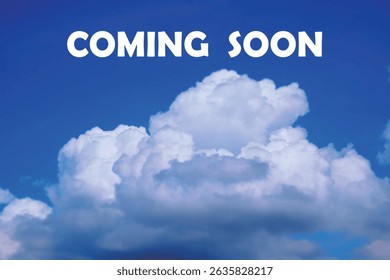 Coming Soon - text message for coming Soon, Image of Summer