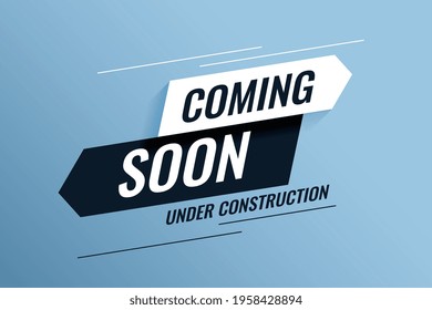 coming soon under construction background design