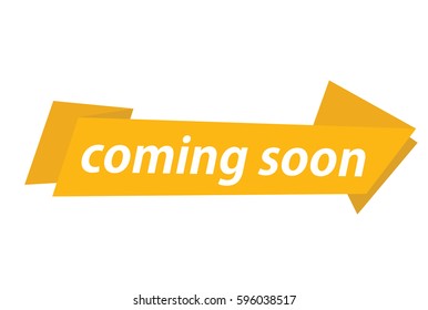 coming soon vector banner