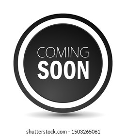 Coming Soon vector banner background