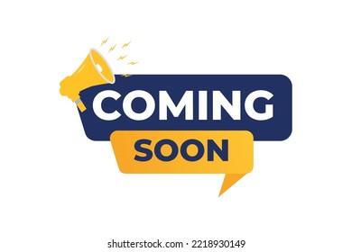 Coming soon vector illustration design.