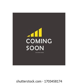Coming soon. Vector illustrations on white background.