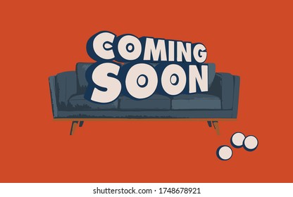 Coming Soon, Vector, Post, Banner