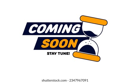 coming soon vector template post icon for social media background, coming soon template fyi vector with colour simple