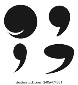 comma symbol icon vector illustration design
