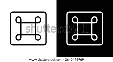 Command icon Graphic vector set for ui design