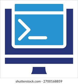 Elemento De Ícone De Linha De Comando Para Design