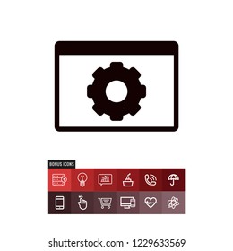 Command Window vector icon