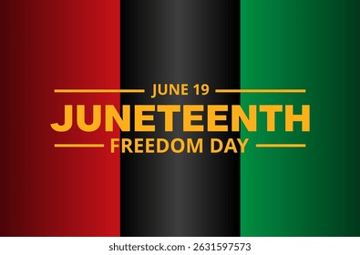 commemorate juneteenth freedom day on june 19