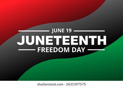 commemorate juneteenth freedom day on june 19