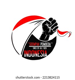 Commemorate the pictures themes for youth pledge in 28 october, strengthen him and they promise to indonesia beloved