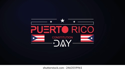 Commemorate Puerto Rico Constitution Day with Stunning Illustration