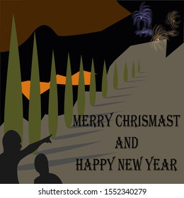 commemorating the festive Christmas and New Year