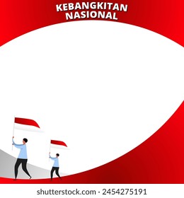 commemoration of Indonesia's historic day with the words 