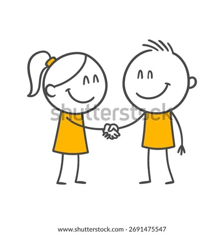 The Commencement of a New Collaboration Strong Relationships and Sincere Bonds Established with a Heartfelt Handshake.