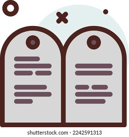 Kommentar-Illustration mit flachem Stil