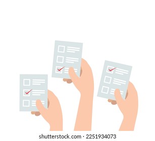 Comment box. Illustration about democracy. Election.